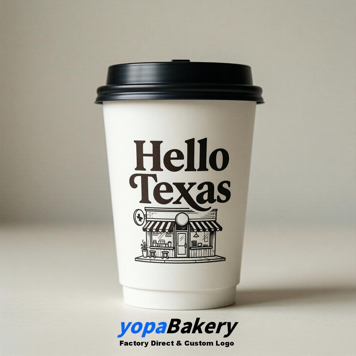 Welcome to Texas Printed Paper Coffee Cups | Texas Coffee Cups Design & Factory