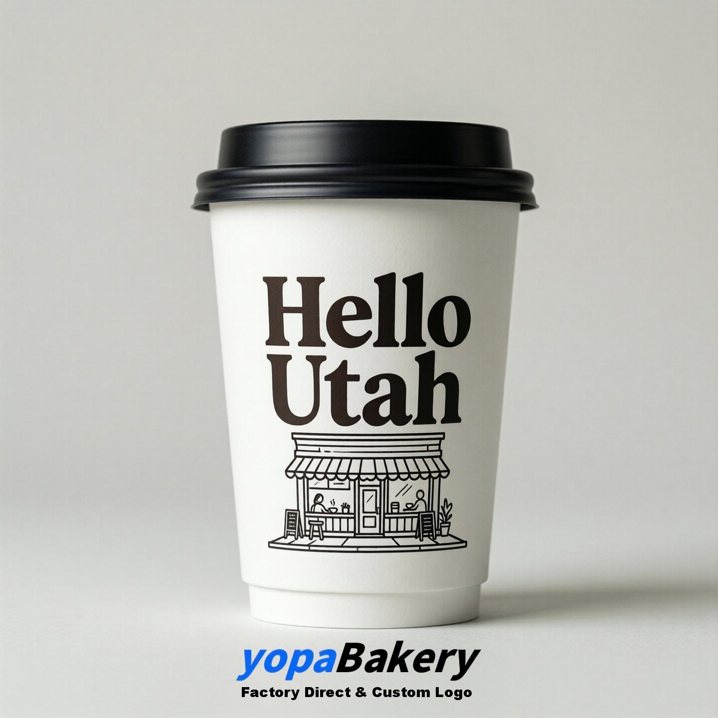 Welcome to Utah Printed Paper Coffee Cups | Utah Coffee Cups Design & Factory