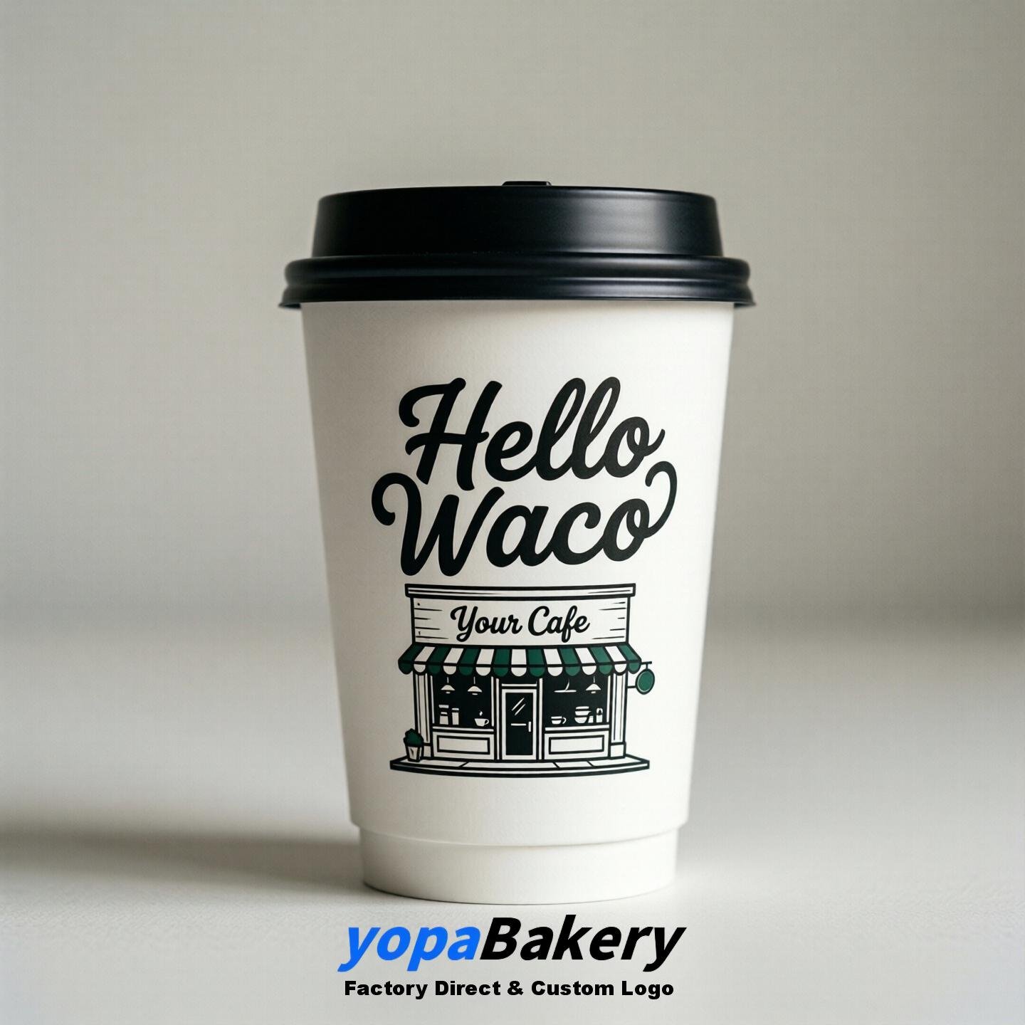 Welcome to Waco Printed Paper Coffee Cups | Waco Cafe Packaging Designer