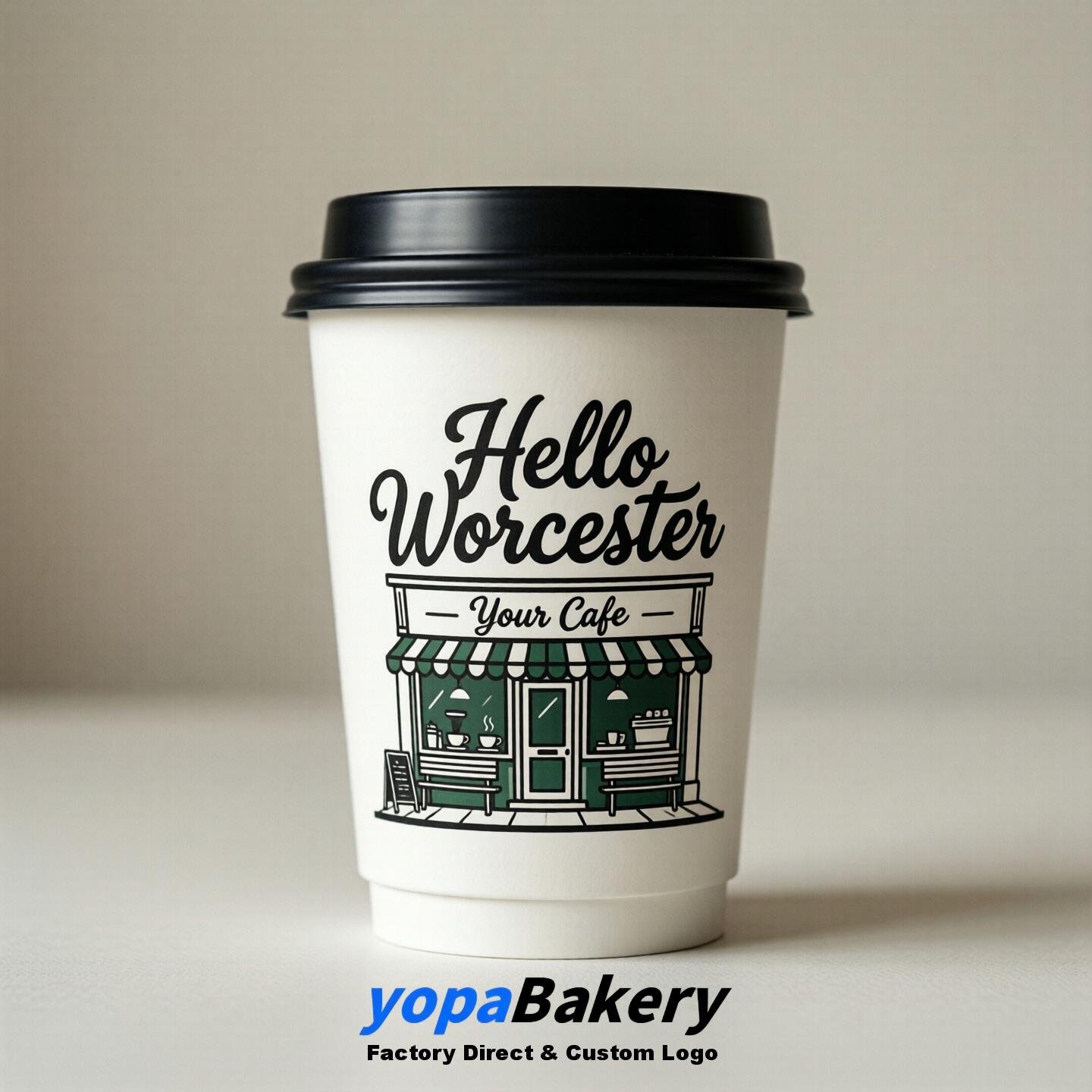 Welcome to Worcester Printed Paper Coffee Cups | Worcester Cafe Packaging Designer