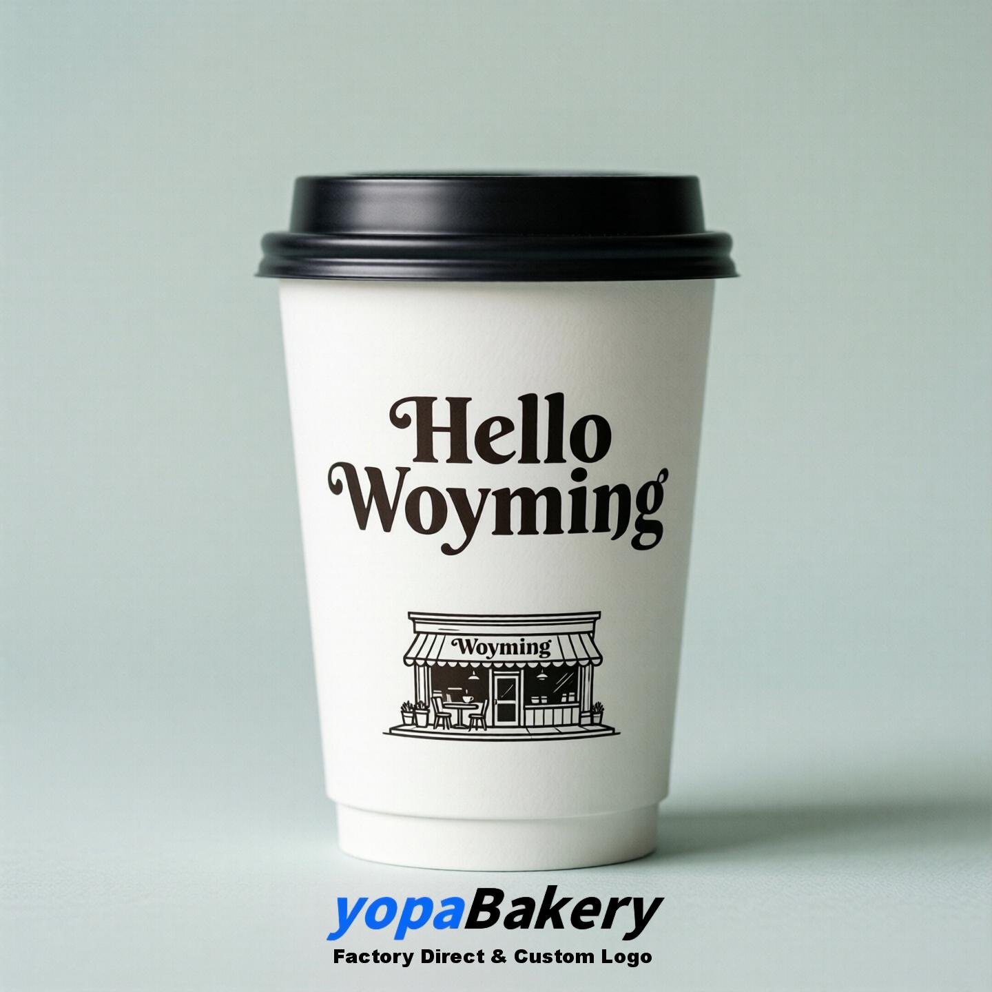 Welcome to Wyoming Printed Paper Coffee Cups | Wyoming Coffee Cups Design & Factory